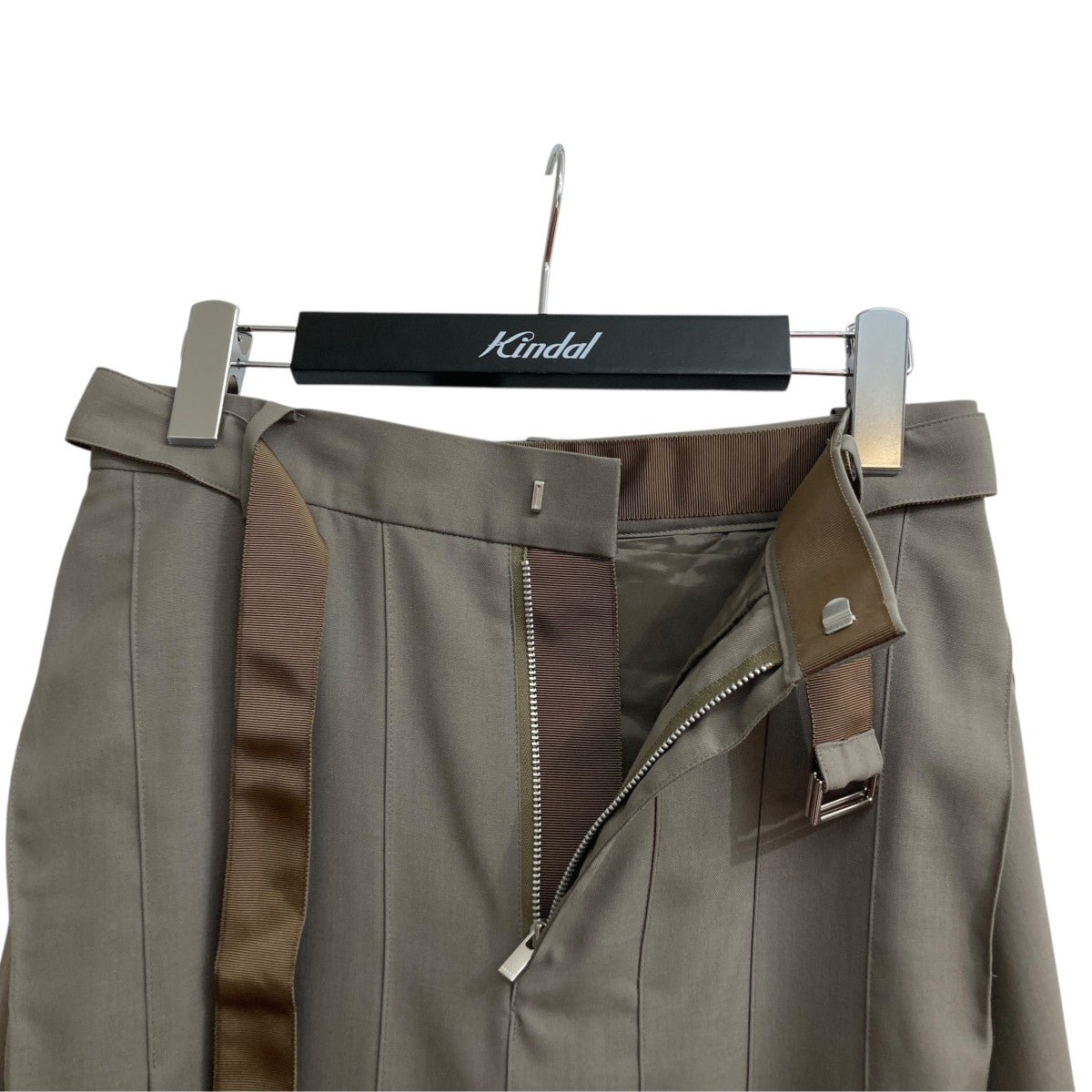 Suiting Skirtプリーツスカート25-07640