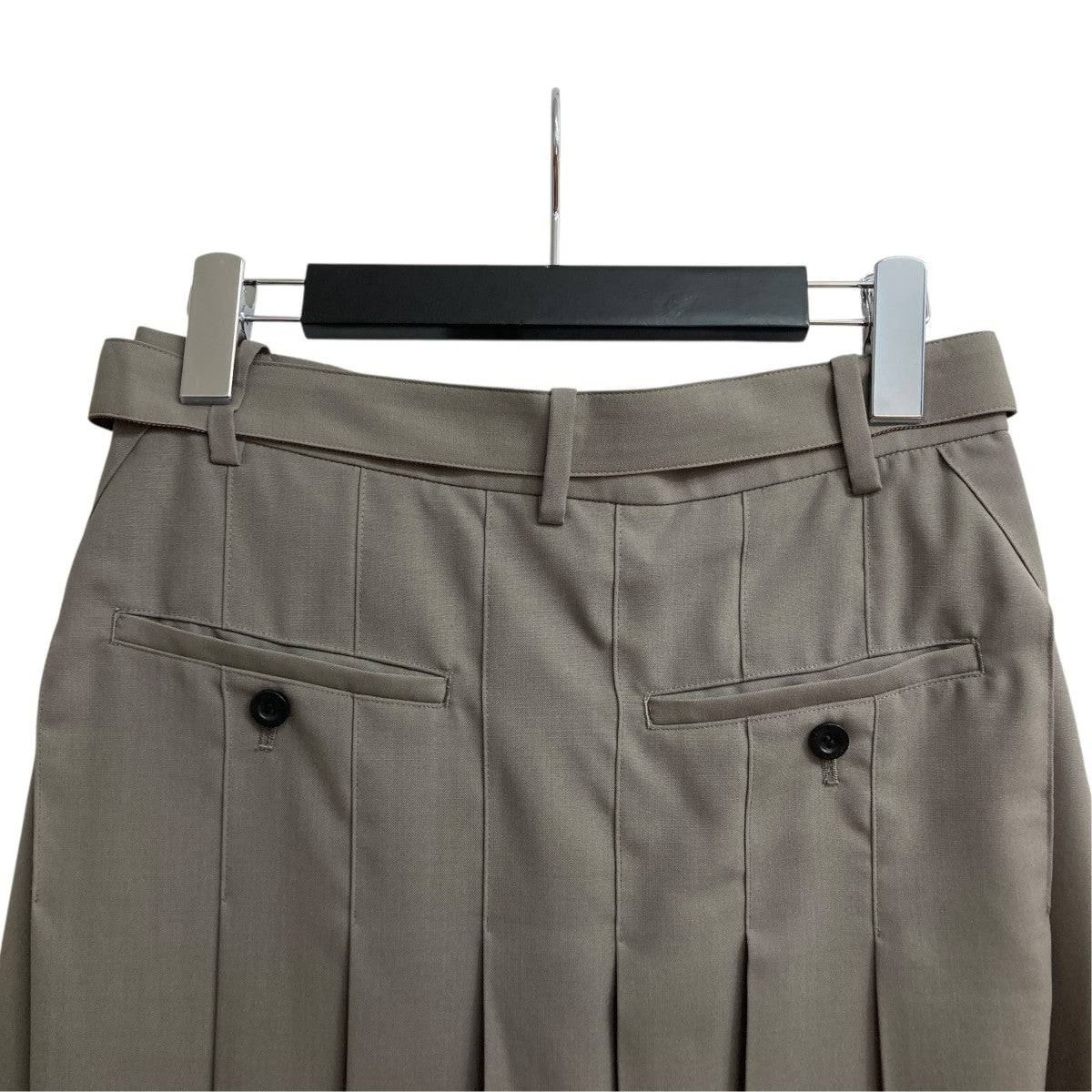 Suiting Skirtプリーツスカート25-07640