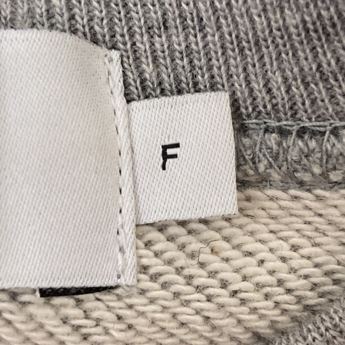 Wool Terry Crew Neck SweatスウェットGM224-70010
