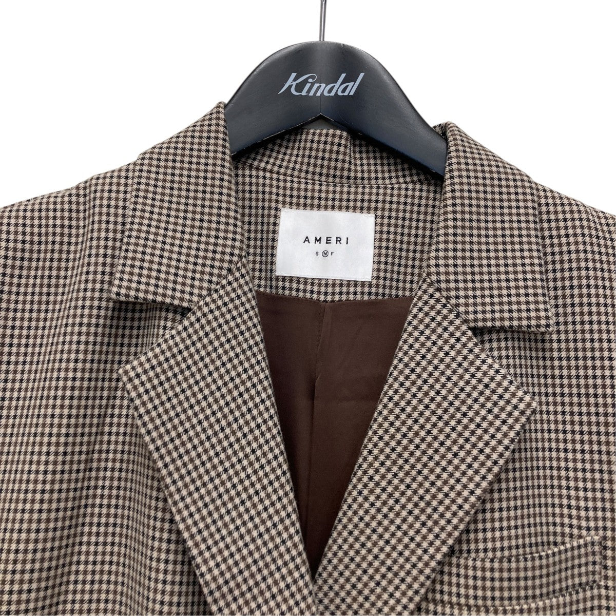 MINI CHECK JACKET ROMPERSオールインワン02320530130