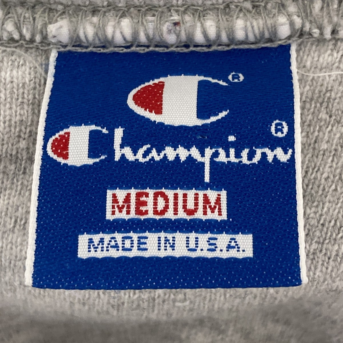 90s刺繍タグ アメリカ製 ダブルフェイススウェットRN26094