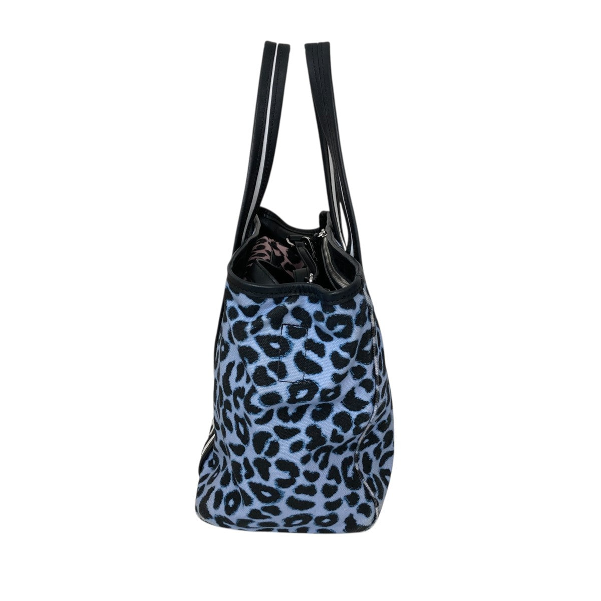 Mini Archi Tote Bagヒョウ柄ハンドバッグPV05ZS24ECOCVLB