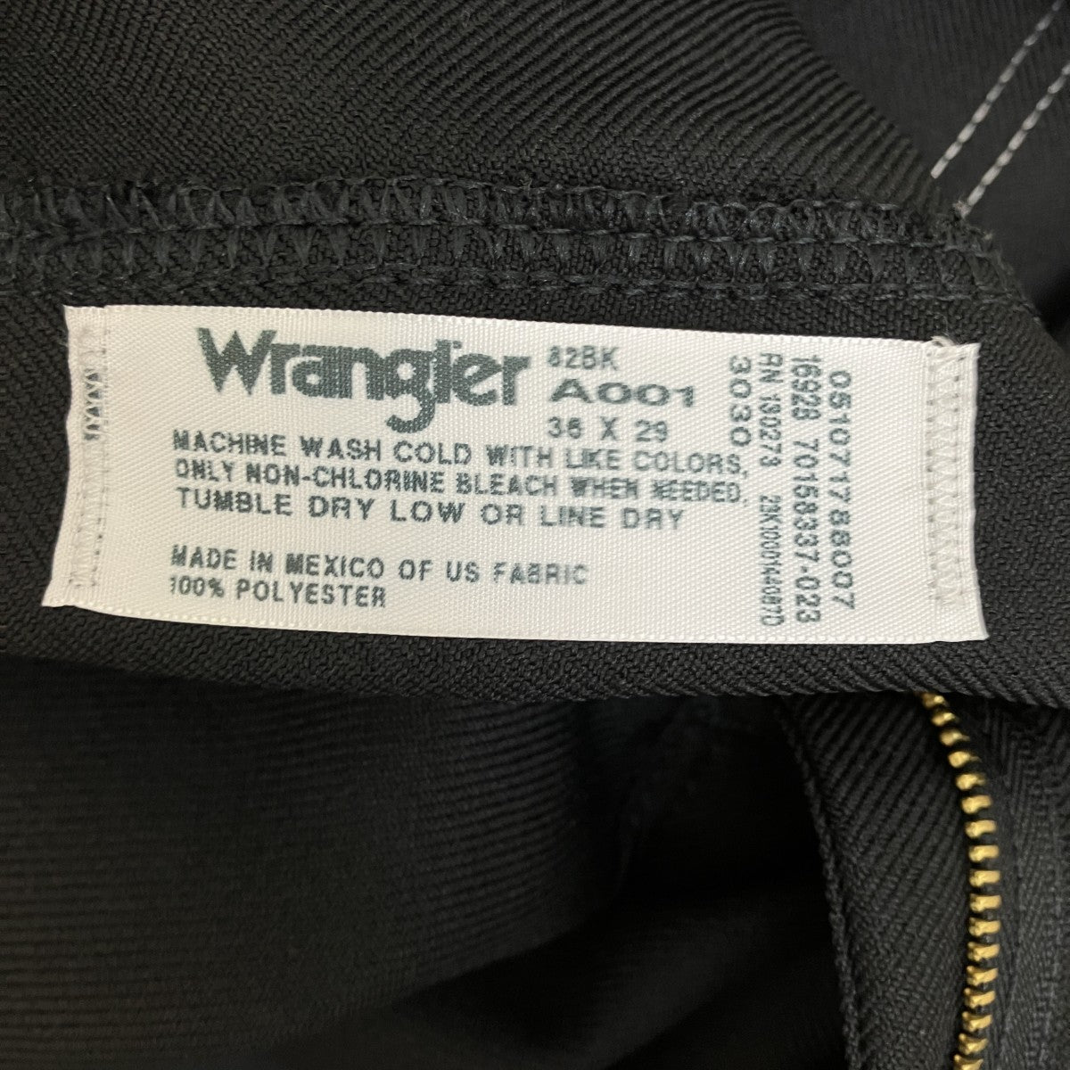 Wrangler 051071788007 Wrancher Dress Jeanパンツ 古着・中古-6枚目のアイテム画像