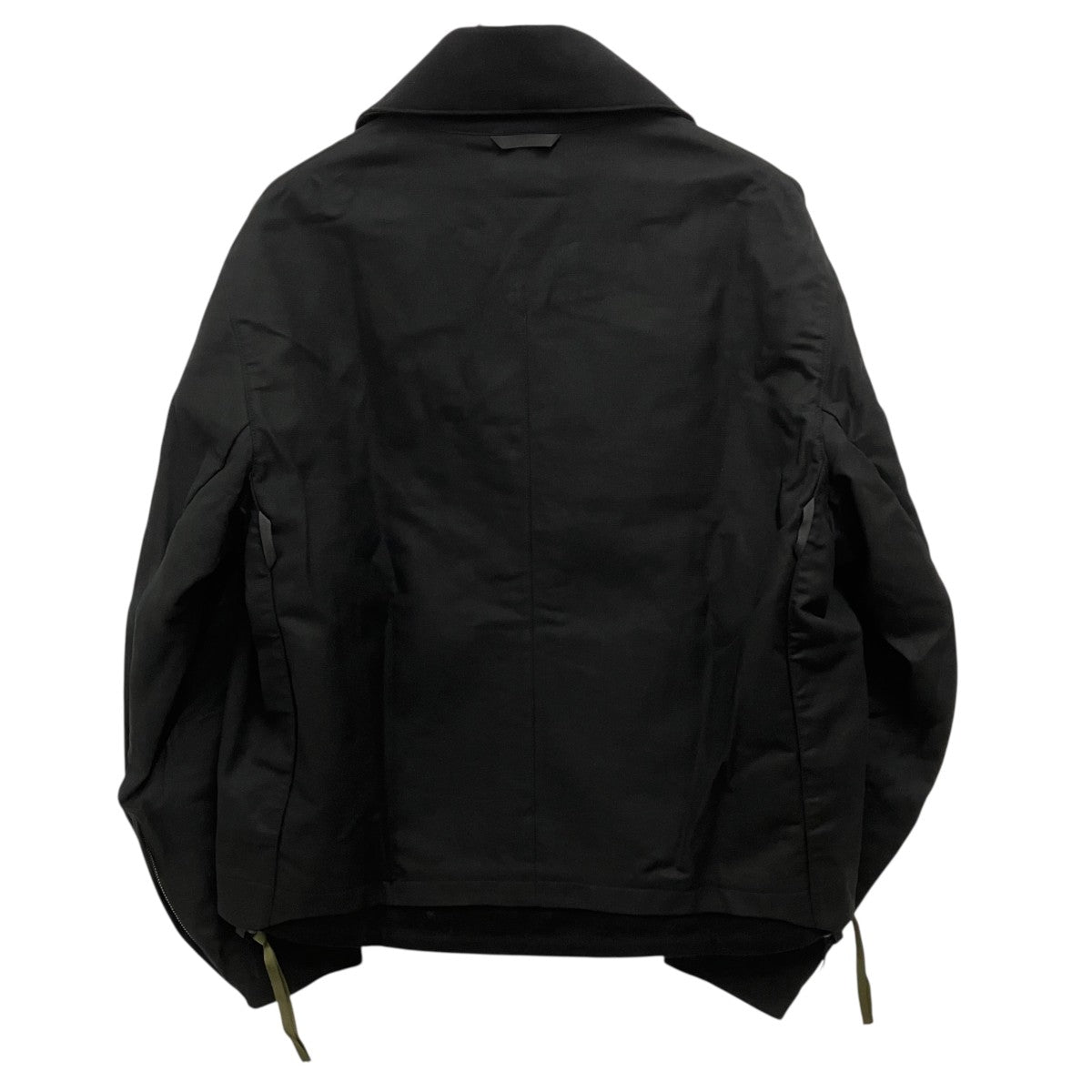 ACRONYM(アクロニウム) 25SSCOTTON JACKET BLACKジップアップ