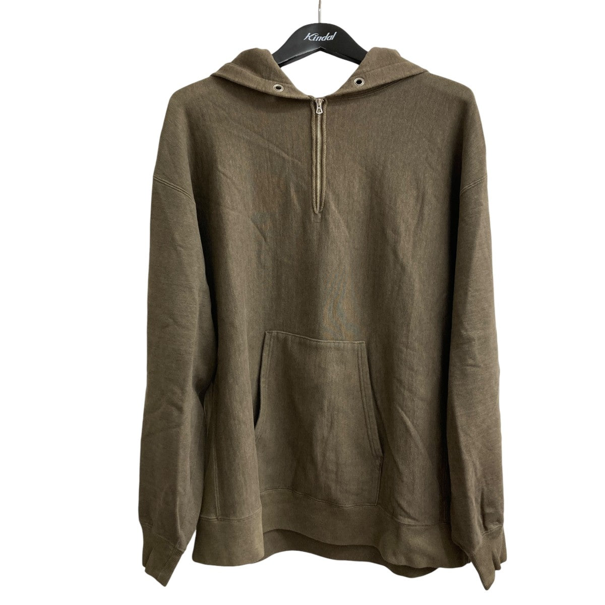 24AWFADED SILKY TERRY RW HALF ZIP HOODIEハーフジップパーカーULCS87-HC125