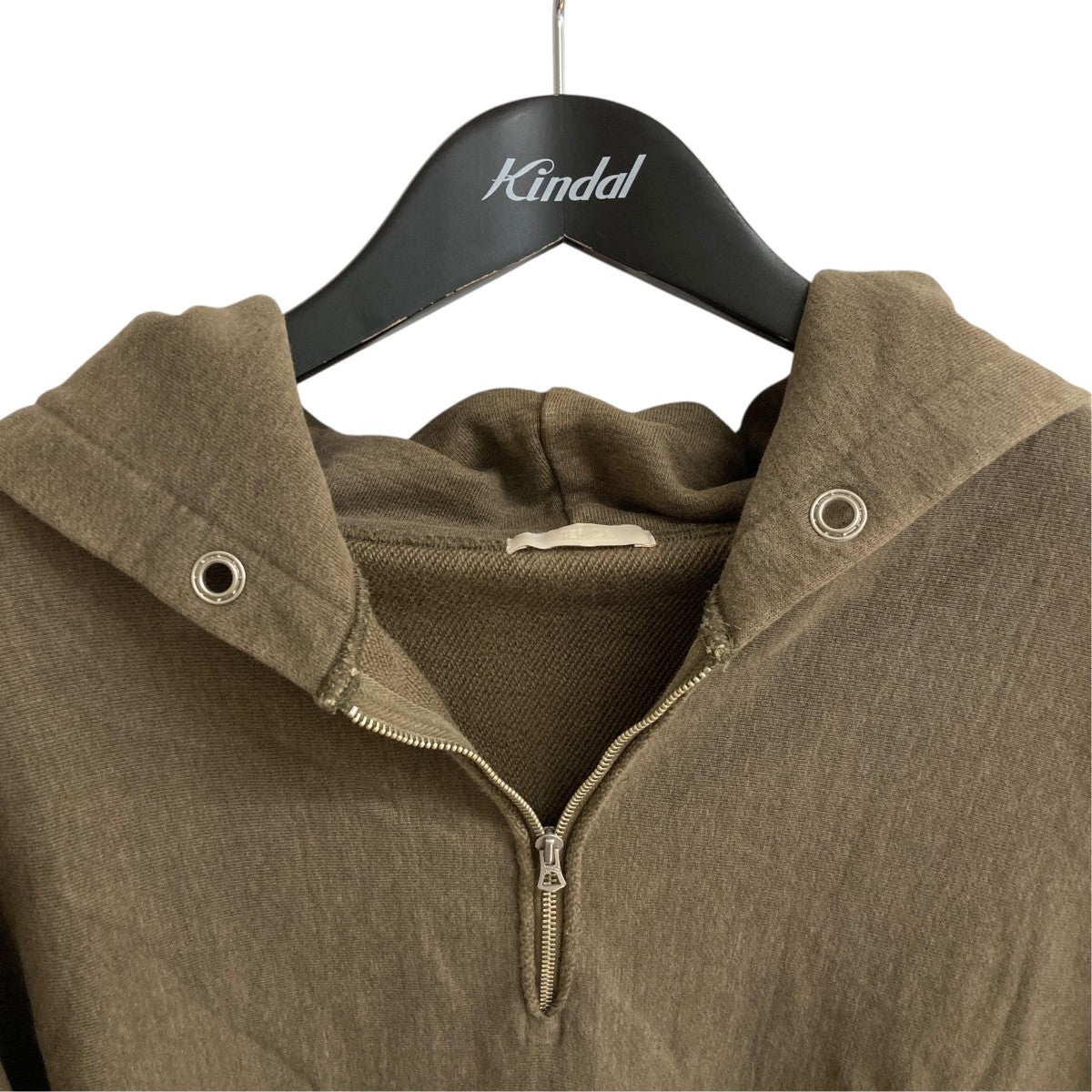 24AWFADED SILKY TERRY RW HALF ZIP HOODIEハーフジップパーカーULCS87-HC125