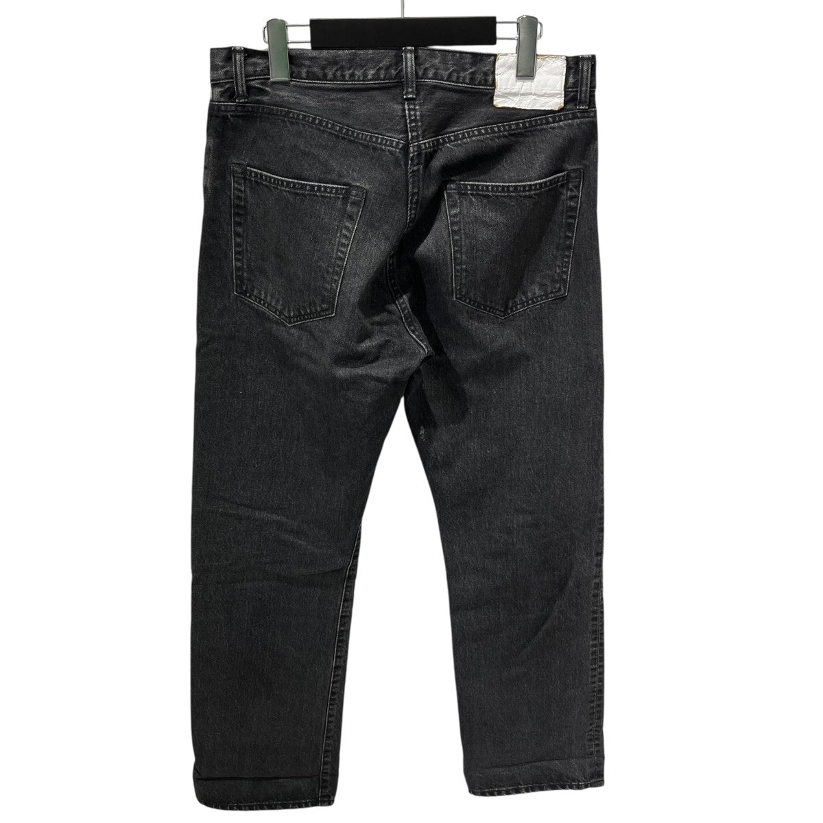 25SSStraight Fit Black Denim Pantsデニムパンツ4120600002