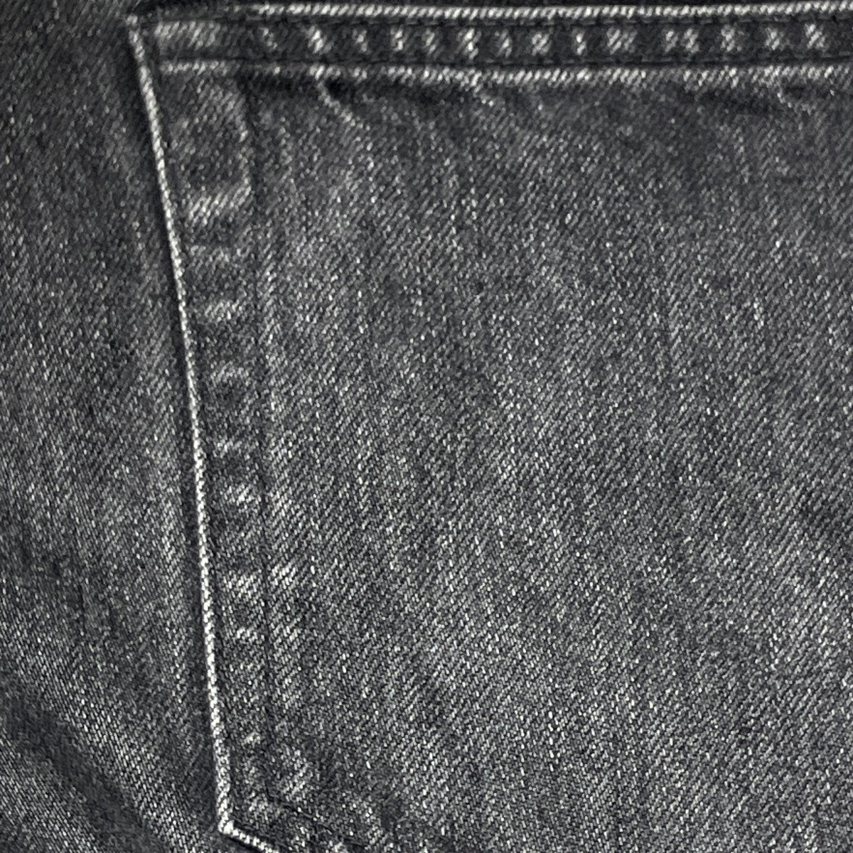 25SSStraight Fit Black Denim Pantsデニムパンツ4120600002