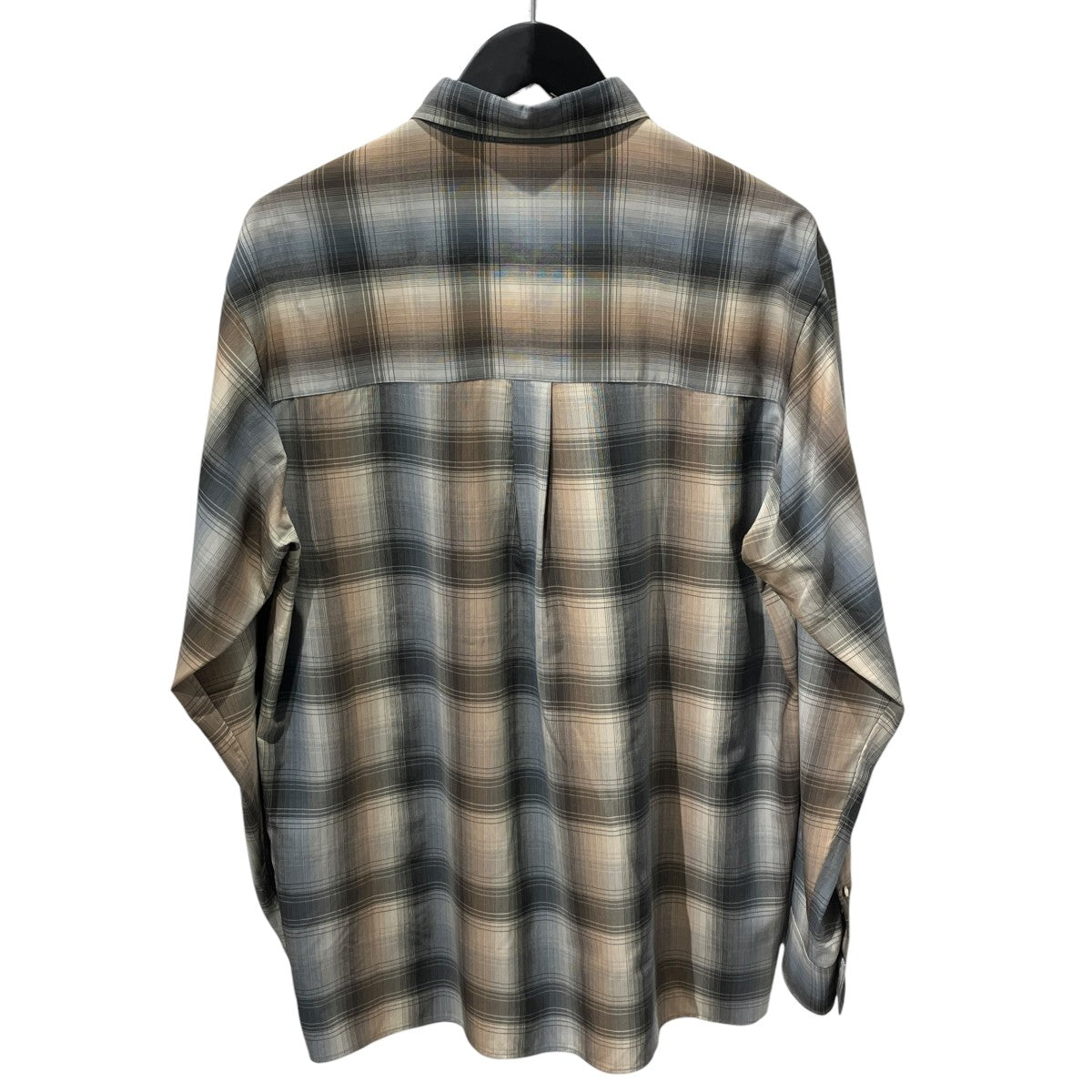 SUPER LIGHT WOOL CHECK SHIRTSチェックチェックシャツA20AS01LC