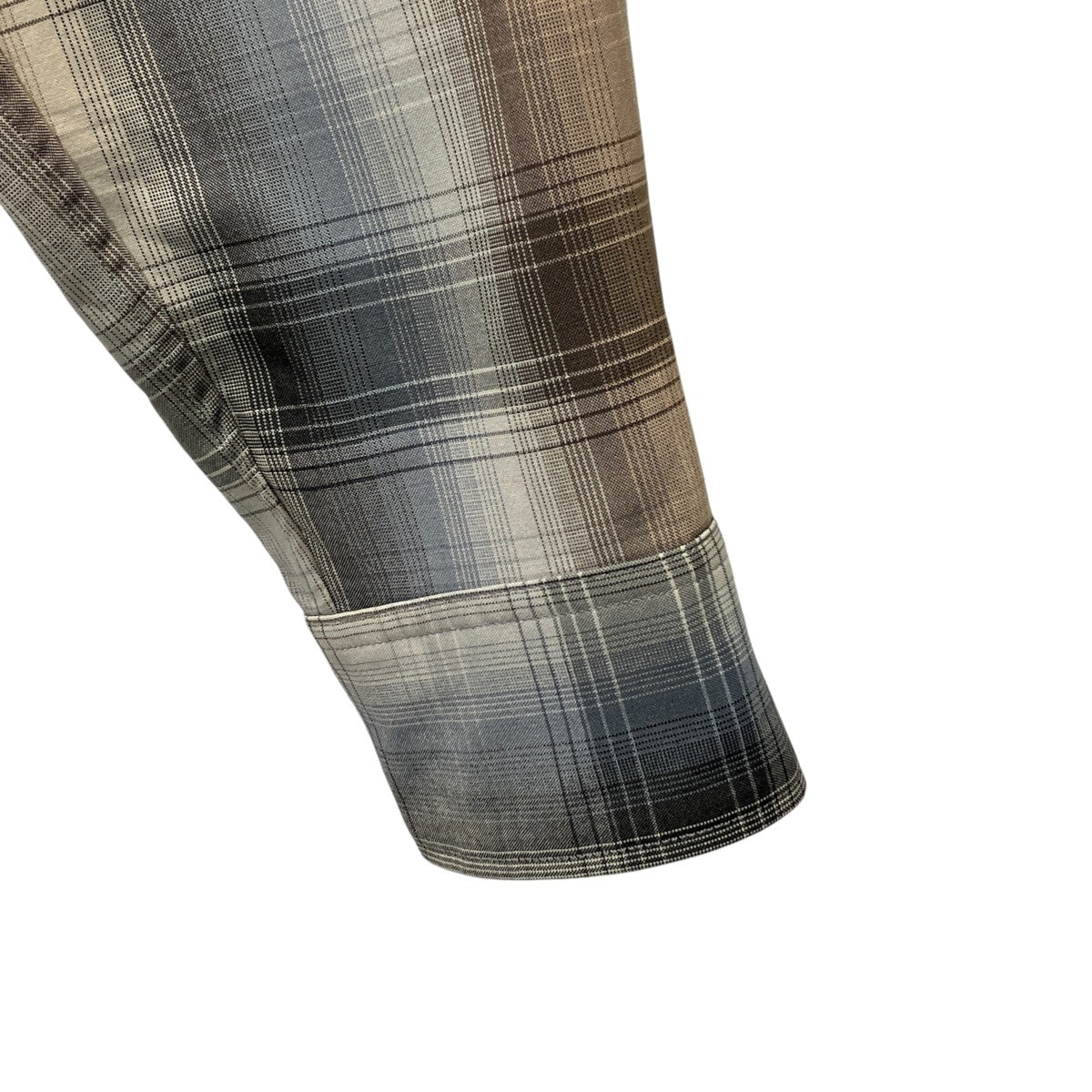 SUPER LIGHT WOOL CHECK SHIRTSチェックチェックシャツA20AS01LC