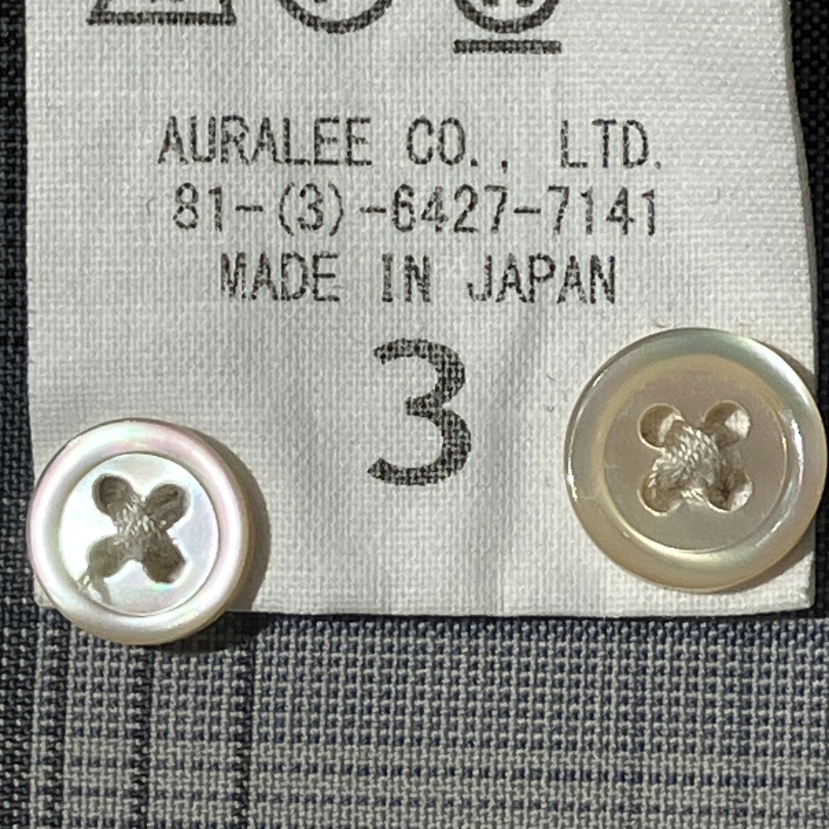 SUPER LIGHT WOOL CHECK SHIRTSチェックチェックシャツA20AS01LC