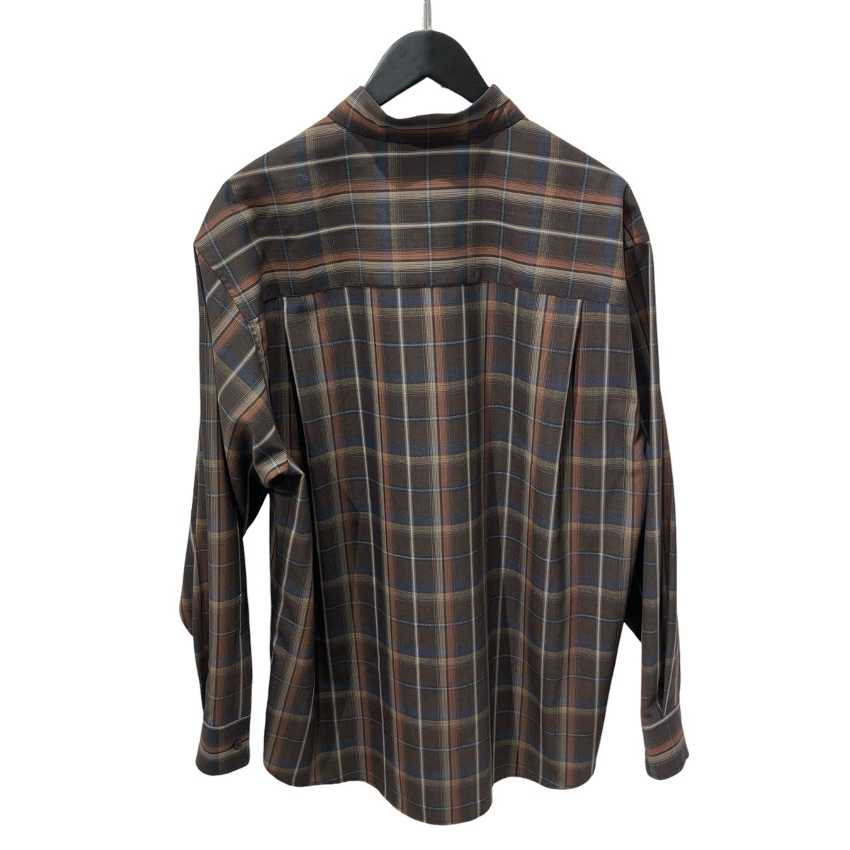24AWSUPER LIGHT WOOL CHECK SHIRT長袖シャツA24SS01LC