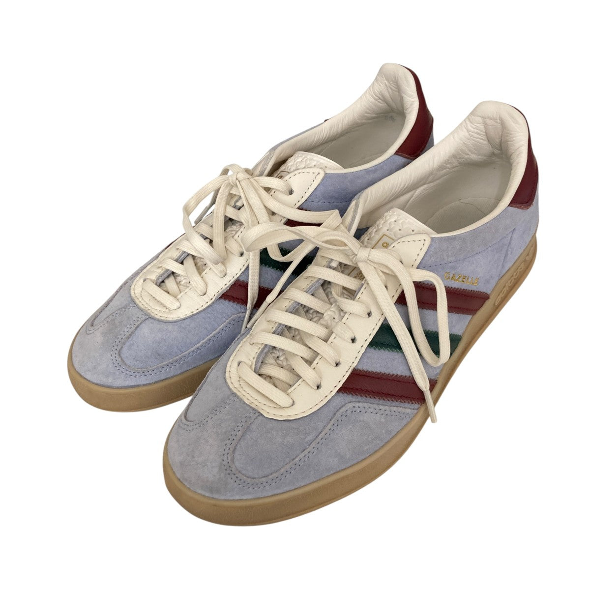 adidas 23SSGazelle Indoor Shoes ’Blue Dawn Collegiate BurgundyローカットスニーカーIG4994 古着・中古-1枚目のアイテム画像