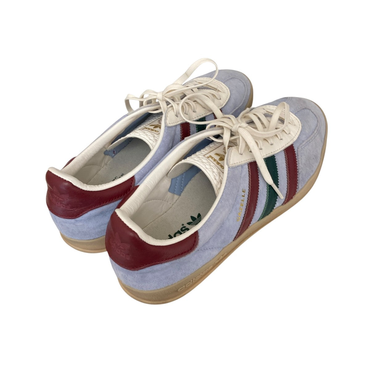 adidas 23SSGazelle Indoor Shoes ’Blue Dawn Collegiate BurgundyローカットスニーカーIG4994 古着・中古-2枚目のアイテム画像