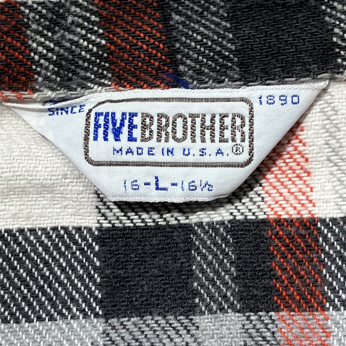 80sCHECK FLANNEL SHIRTチェックチェックシャツ