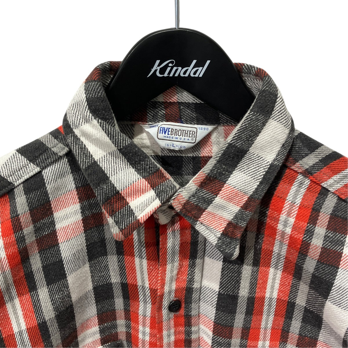 80sCHECK FLANNEL SHIRTチェックチェックシャツ