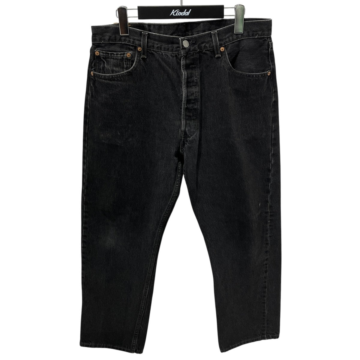 90s後染 BLACK DENIM PANTS MADE IN USAデニムパンツ501-0660