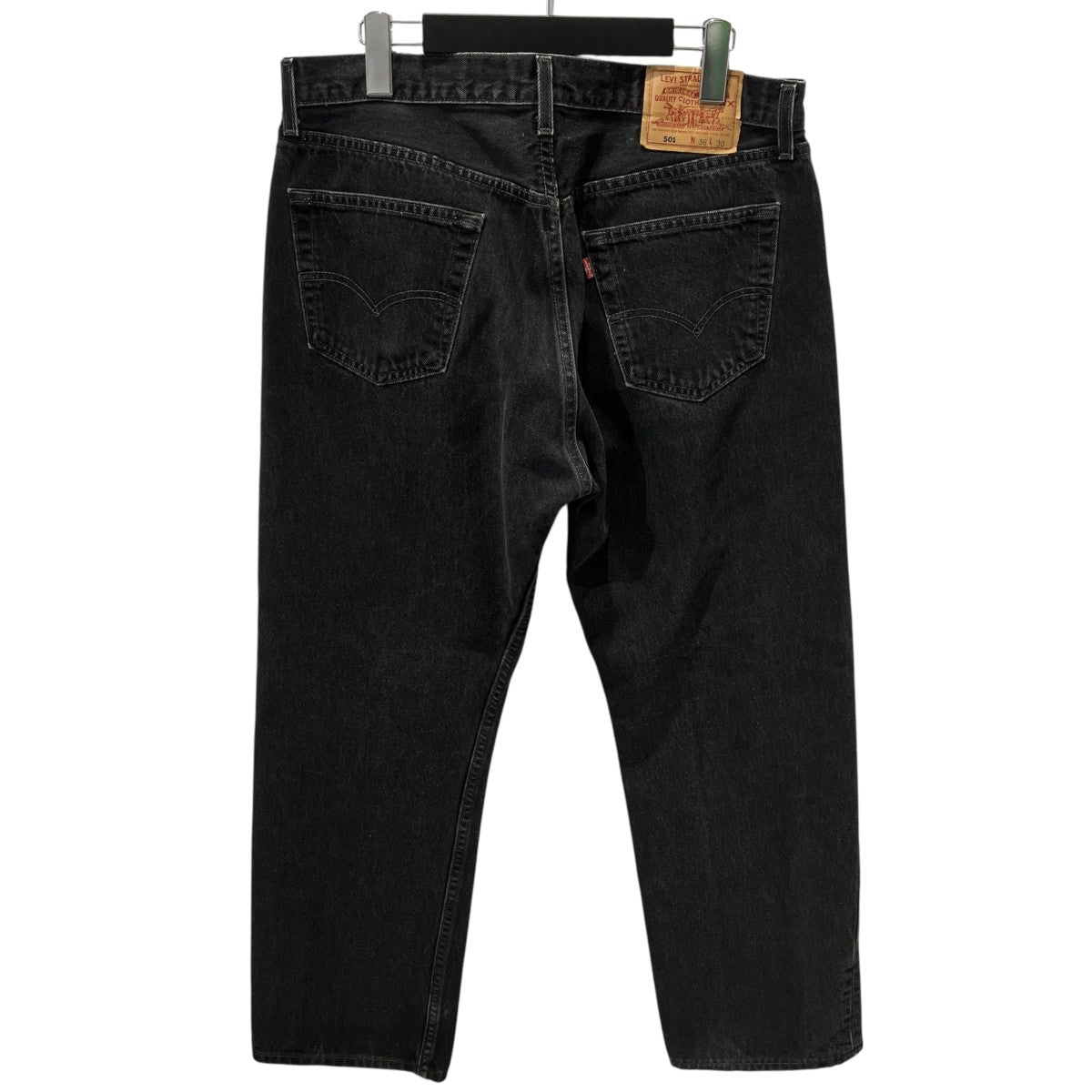 90s後染 BLACK DENIM PANTS MADE IN USAデニムパンツ501-0660