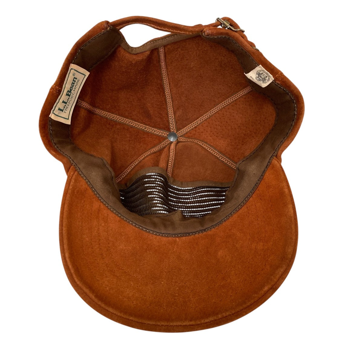 USA made Suede Leather Capキャップ