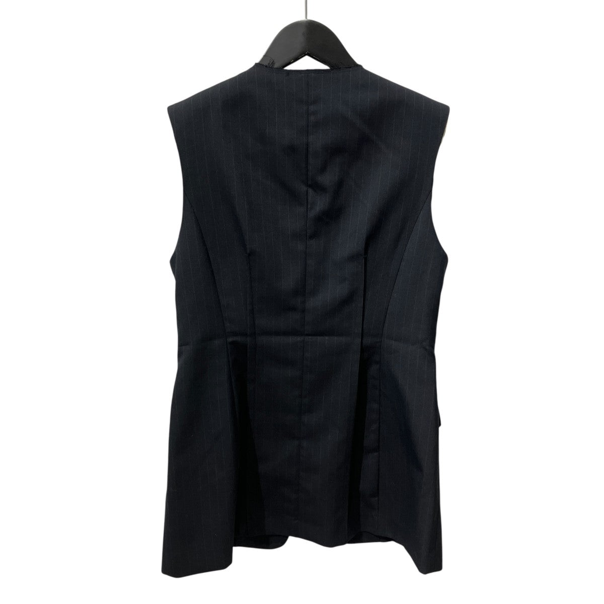 MAISON SPECIAL Suiting V-neck Giletストライプベスト21251315211 古着・中古-2枚目のアイテム画像