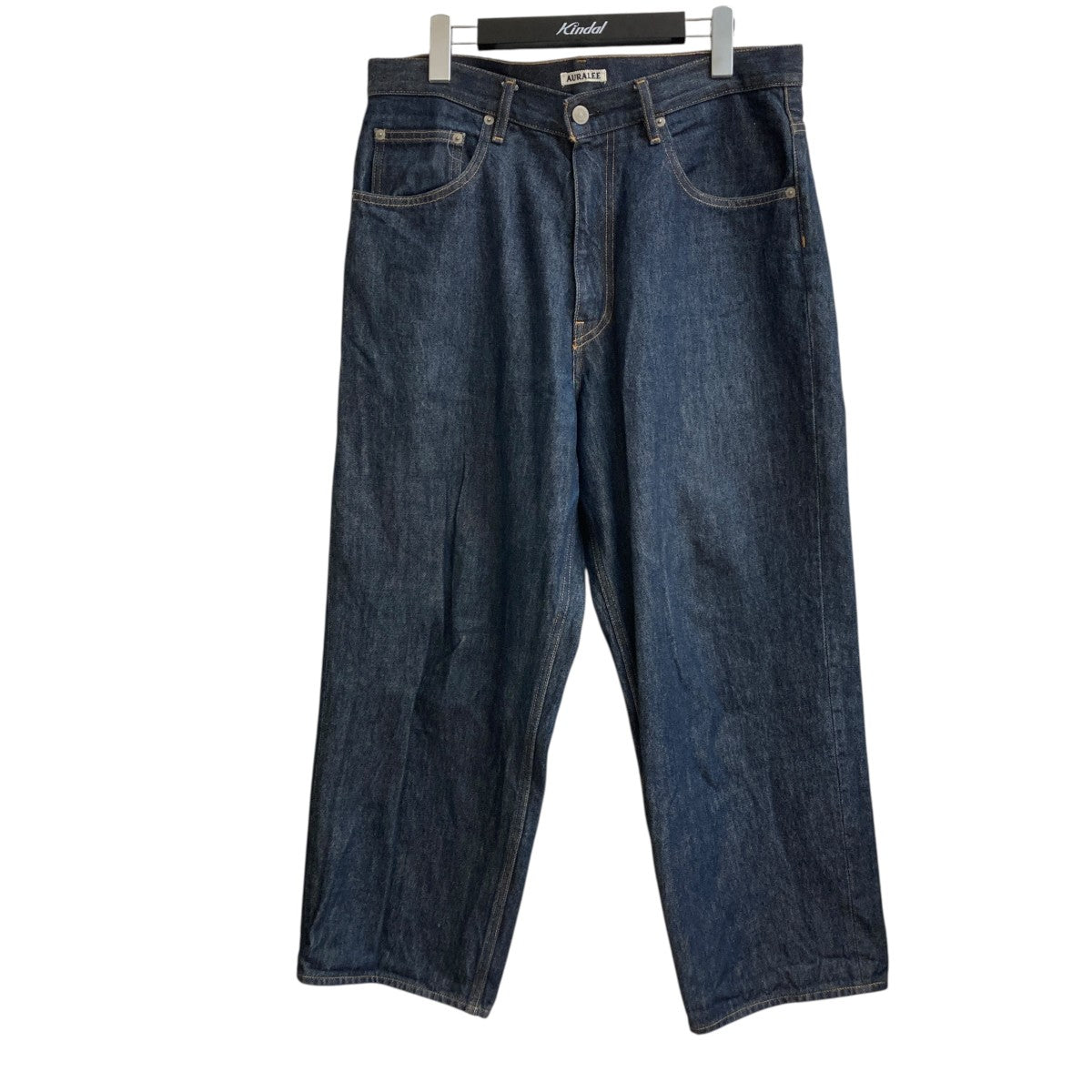 HARD TWIST DENIM WIDE PANTSデニムパンツA21AP04DM