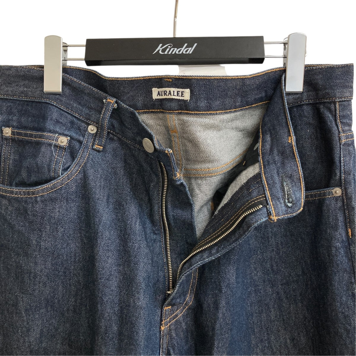 HARD TWIST DENIM WIDE PANTSデニムパンツA21AP04DM