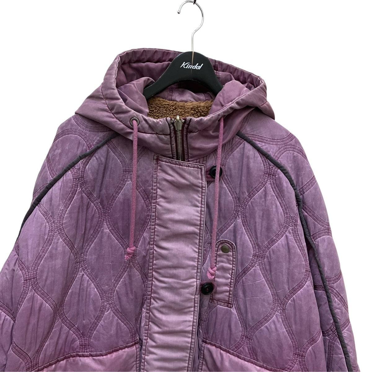 DIESEL ウェーブステッチ リバーシブルモッズコートTricot Track JacketキルティングコートA04716 古着・中古-3枚目のアイテム画像