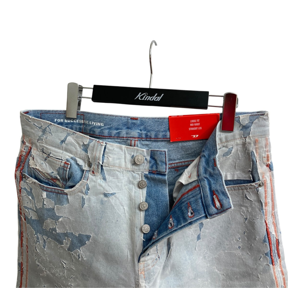 PANTALONI ピールオフデニムデニムパンツ2010-FS