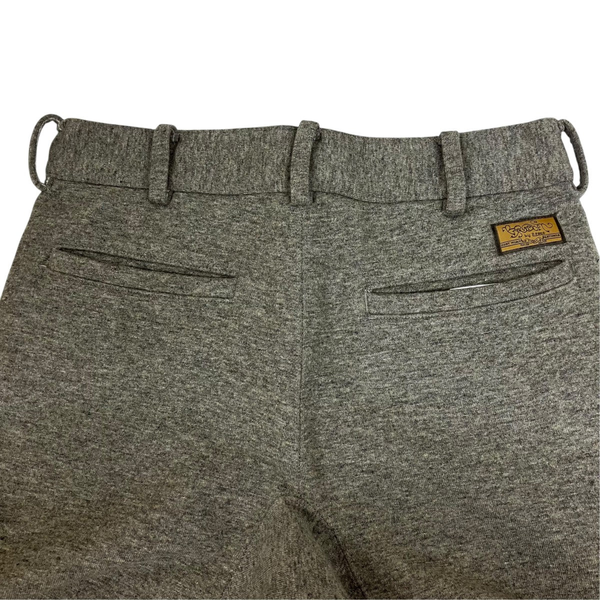 B10-U005カシミヤ混ニットパンツ