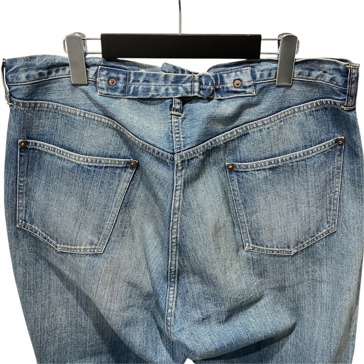 A．PRESSE 26AWNo．22 Washed Wide Denim Pantsデニムパンツ26AAP-04-29 古着・中古-4枚目のアイテム画像