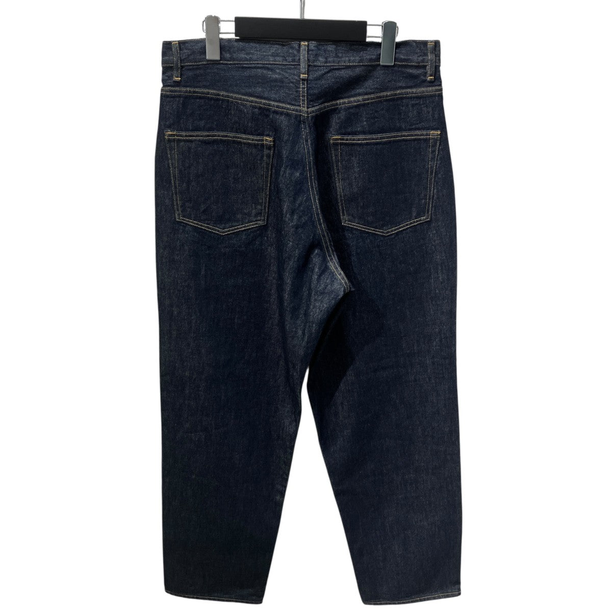 AURALEE HARD TWIST DENIM WIDE PANTSデニムパンツA00P03DM 古着・中古-2枚目のアイテム画像