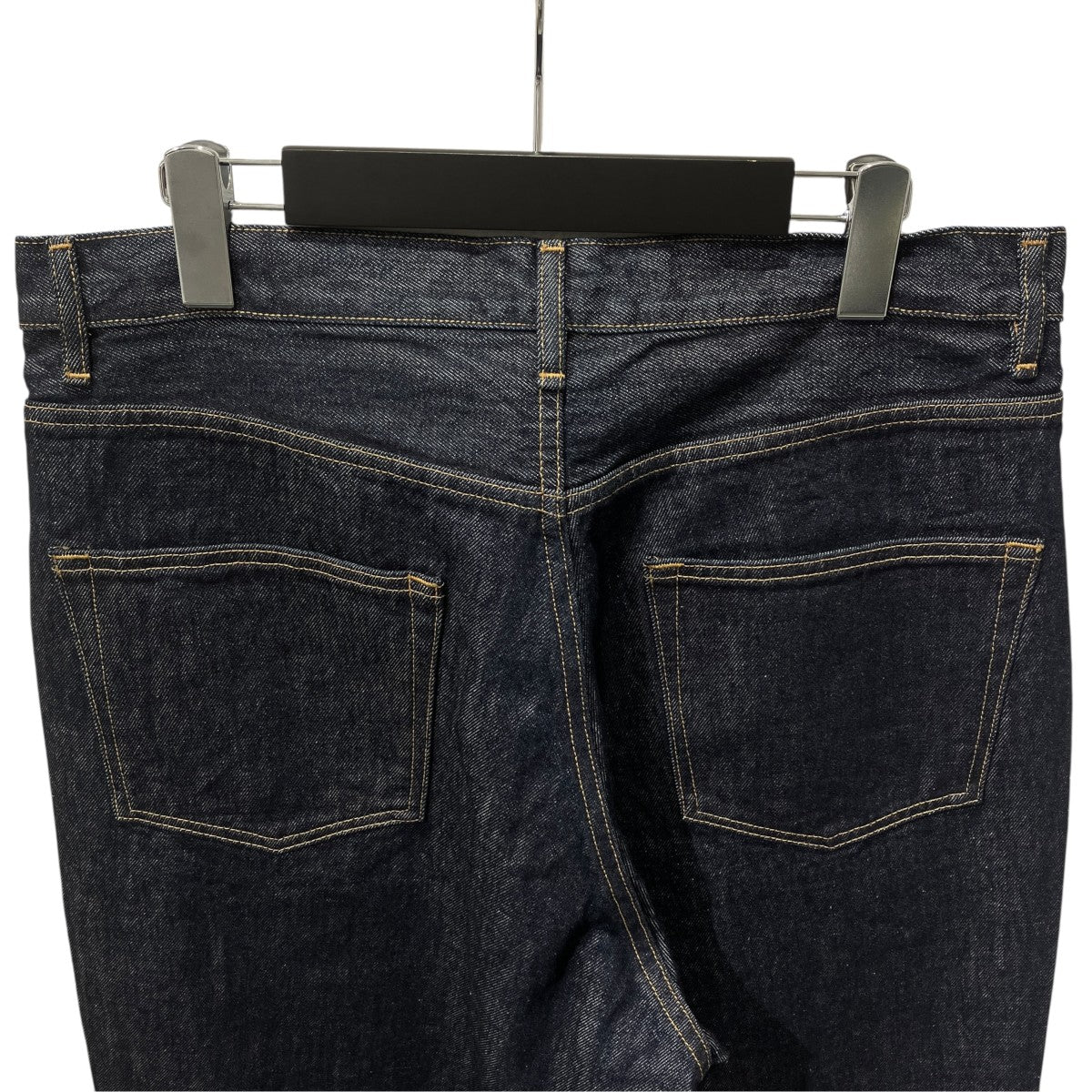 AURALEE HARD TWIST DENIM WIDE PANTSデニムパンツA00P03DM 古着・中古-4枚目のアイテム画像