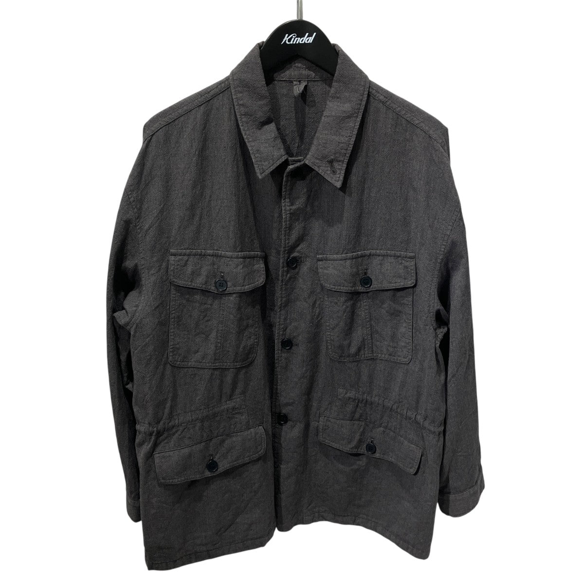 CONFECT 22SSウールコットンリネン サファリジャケットサファリジャケット02221-0010 古着・中古-1枚目のアイテム画像