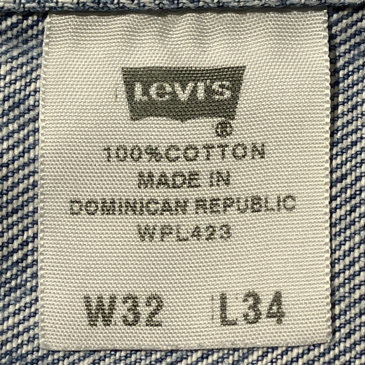 00S Levi's 501 デニム ドミニカ製 W36 ボタン裏333M LEVI'S(リーバイス) 裏ボタン333M 00s 501XX ドミニカ製デニムパンツ