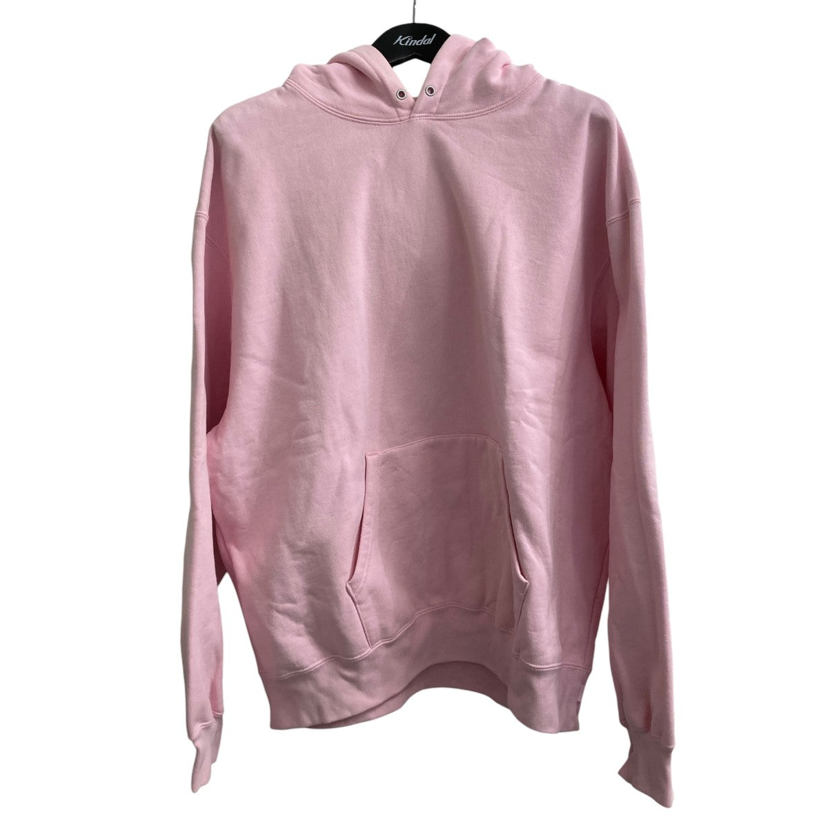 23AWSatin applique hooded sweatshirtフーディー