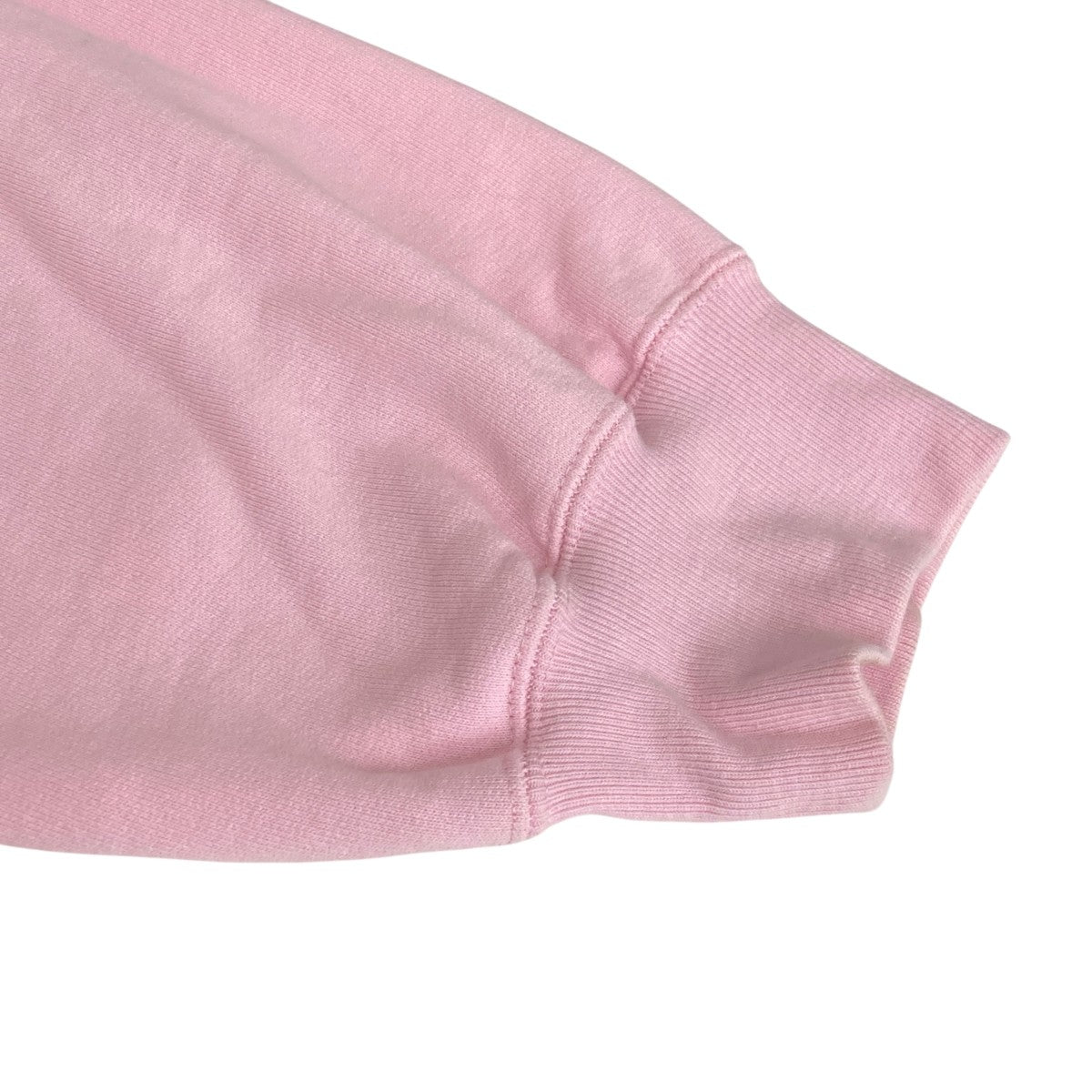 23AWSatin applique hooded sweatshirtフーディー