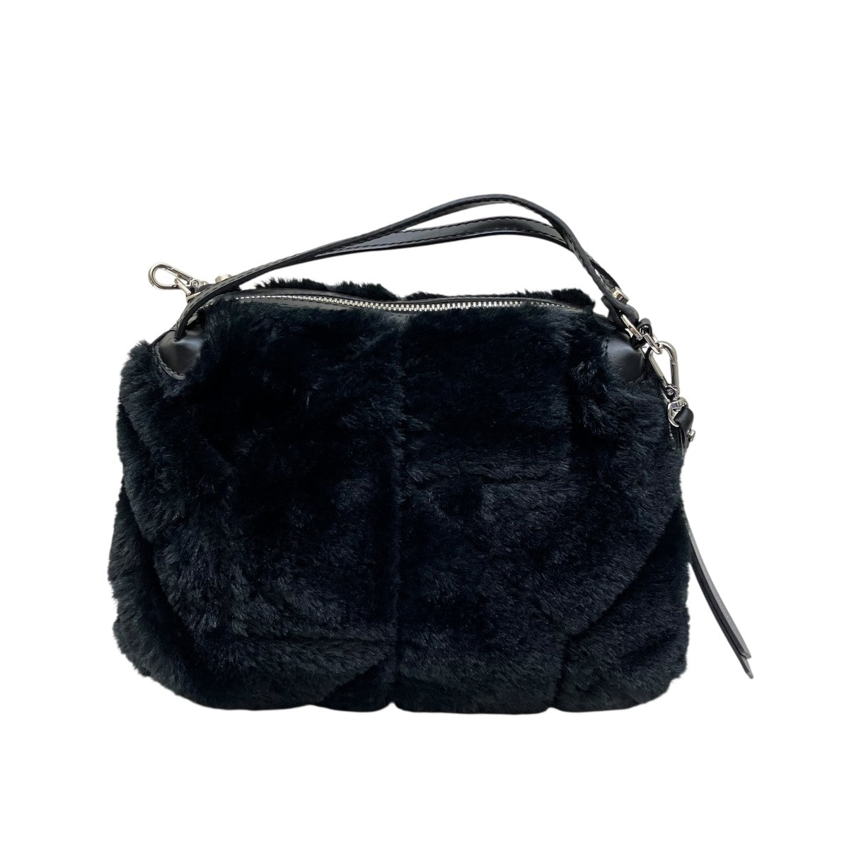 GIANNI CHIARINI ボア2WAYバッグフェイクファー2WAYバッグ 古着・中古-2枚目のアイテム画像