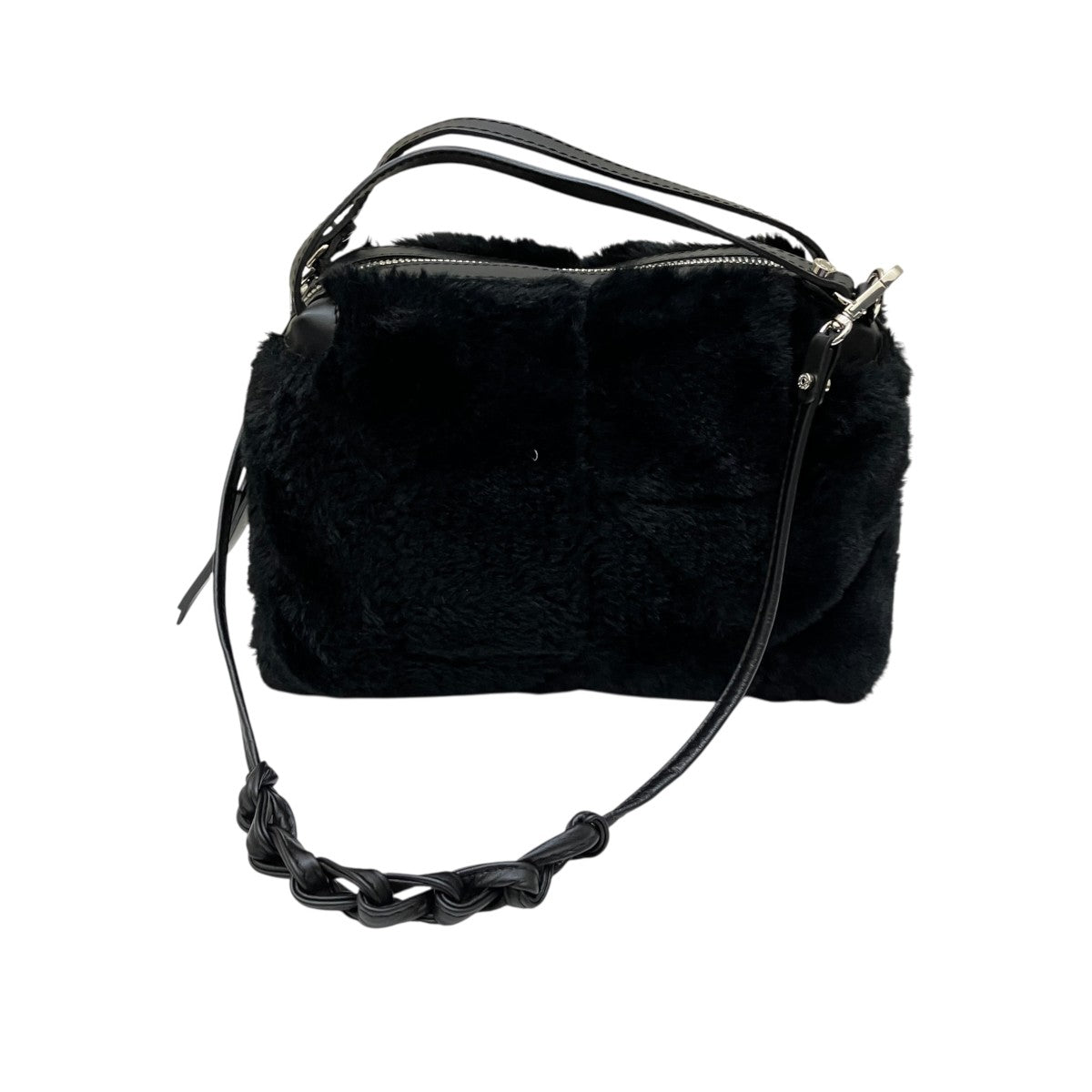 GIANNI CHIARINI ボア2WAYバッグフェイクファー2WAYバッグ 古着・中古-4枚目のアイテム画像