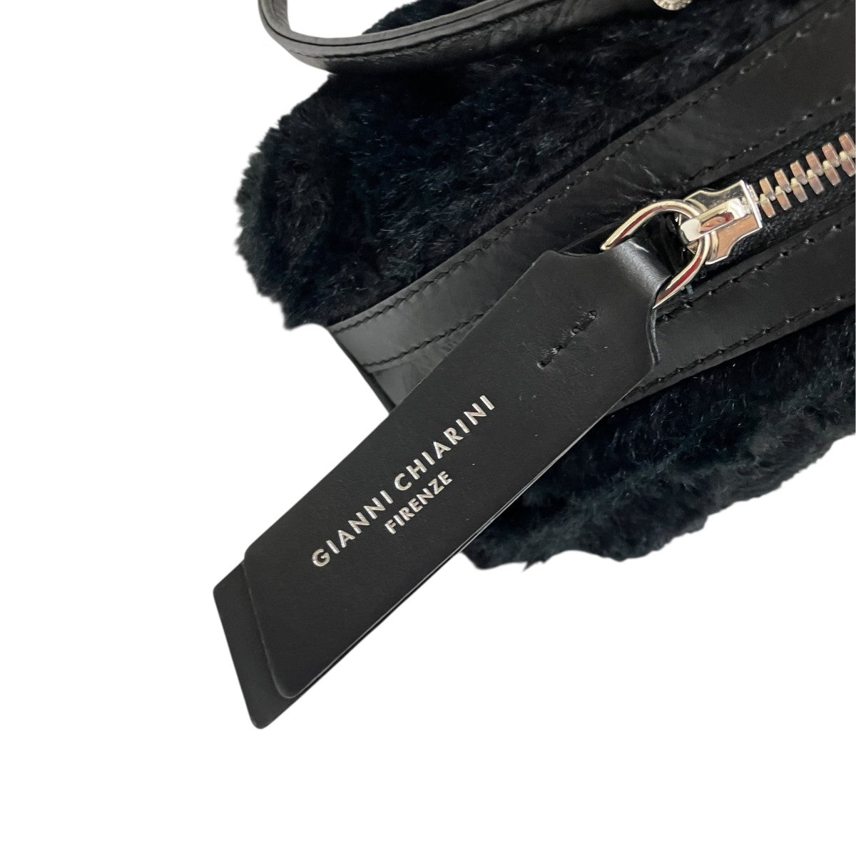 GIANNI CHIARINI ボア2WAYバッグフェイクファー2WAYバッグ 古着・中古-6枚目のアイテム画像