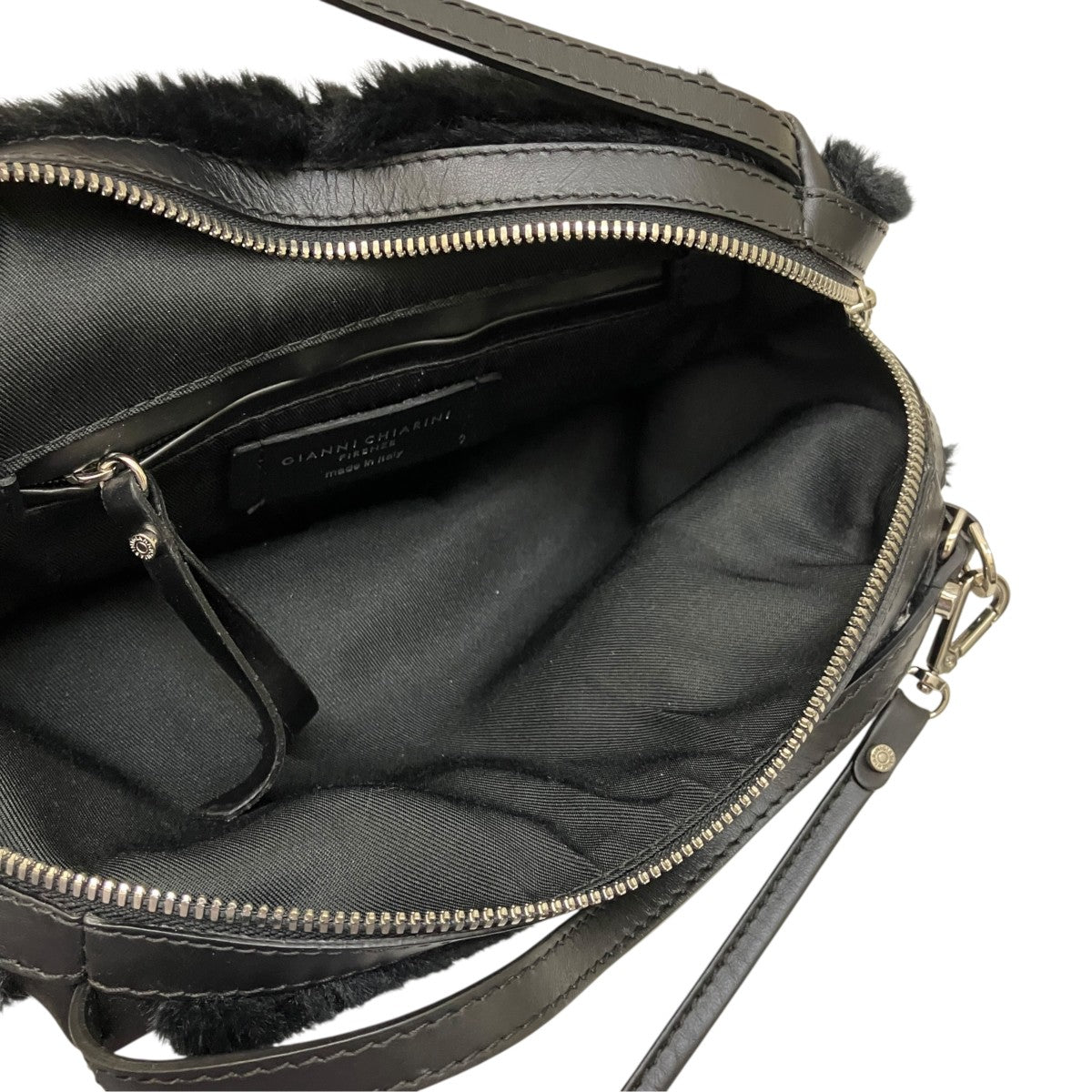 GIANNI CHIARINI ボア2WAYバッグフェイクファー2WAYバッグ 古着・中古-8枚目のアイテム画像
