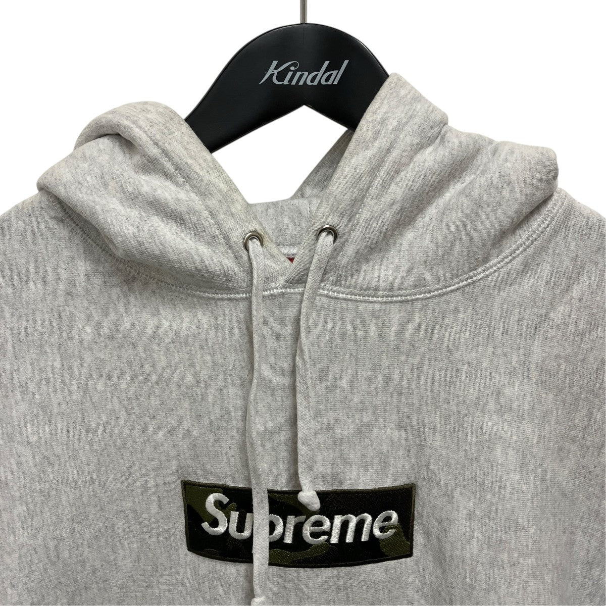 Supreme 23AWBox Logo Hooded Sweatshirt Ash Greyパーカー 古着・中古-3枚目のアイテム画像