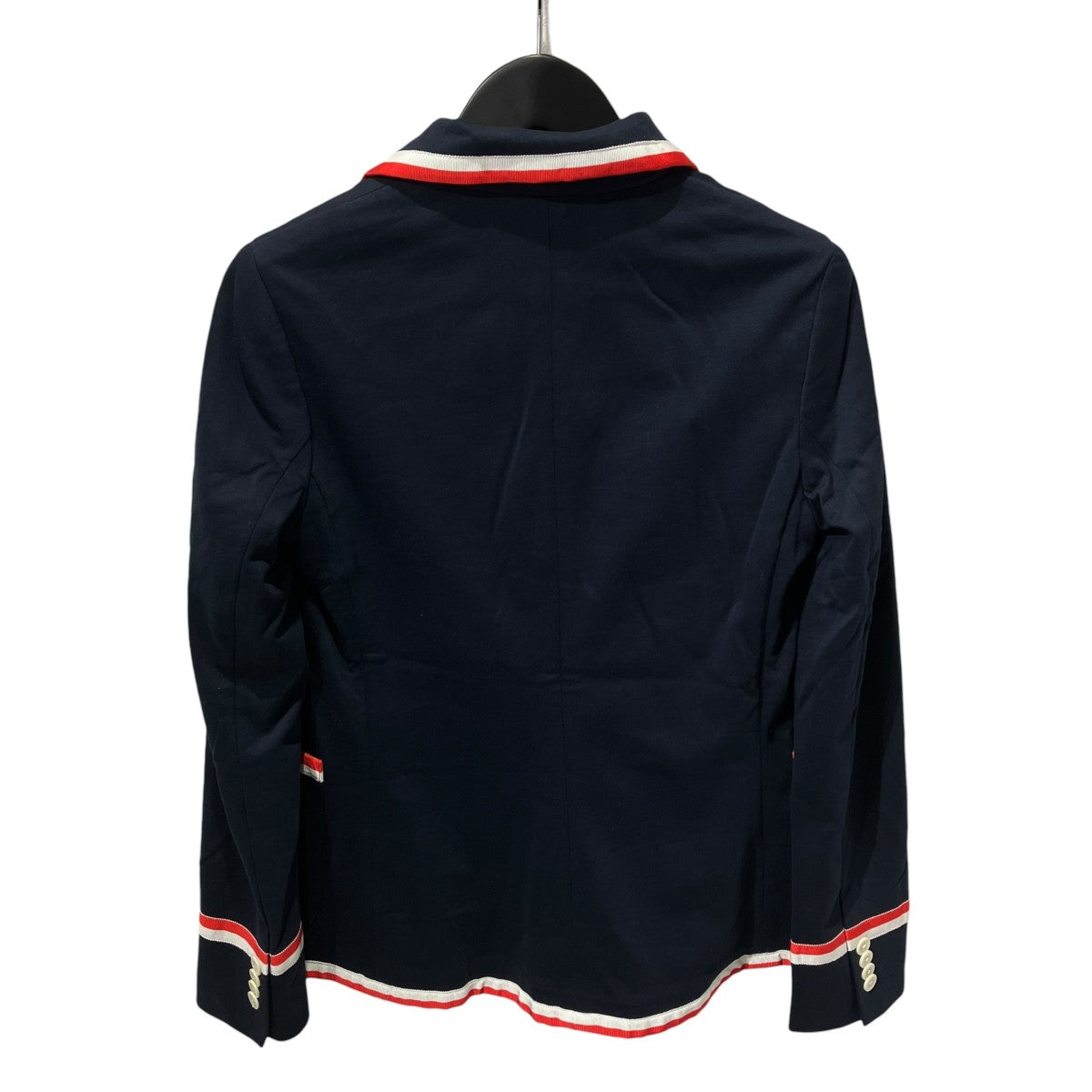 POLO RALPH LAUREN Grosgrain-Trim Terry Blazerテーラードジャケット 古着・中古-2枚目のアイテム画像
