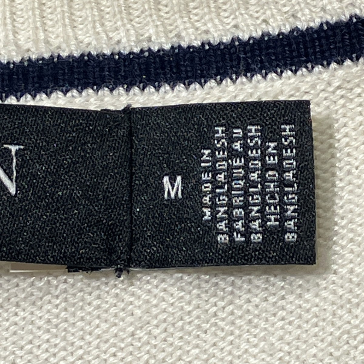 LAUREN RALPH LAUREN ツートーン コットンモダール カーディガン長袖カーディガン 古着・中古-7枚目のアイテム画像