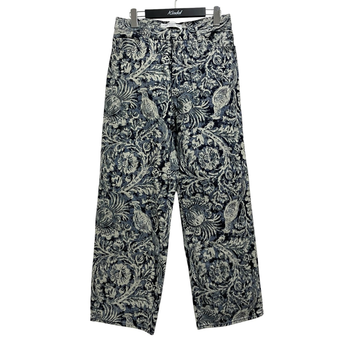 johnbull THE KYOTO BASSEN／WIDE JEANSデニムパンツKB261P01 古着・中古-1枚目のアイテム画像