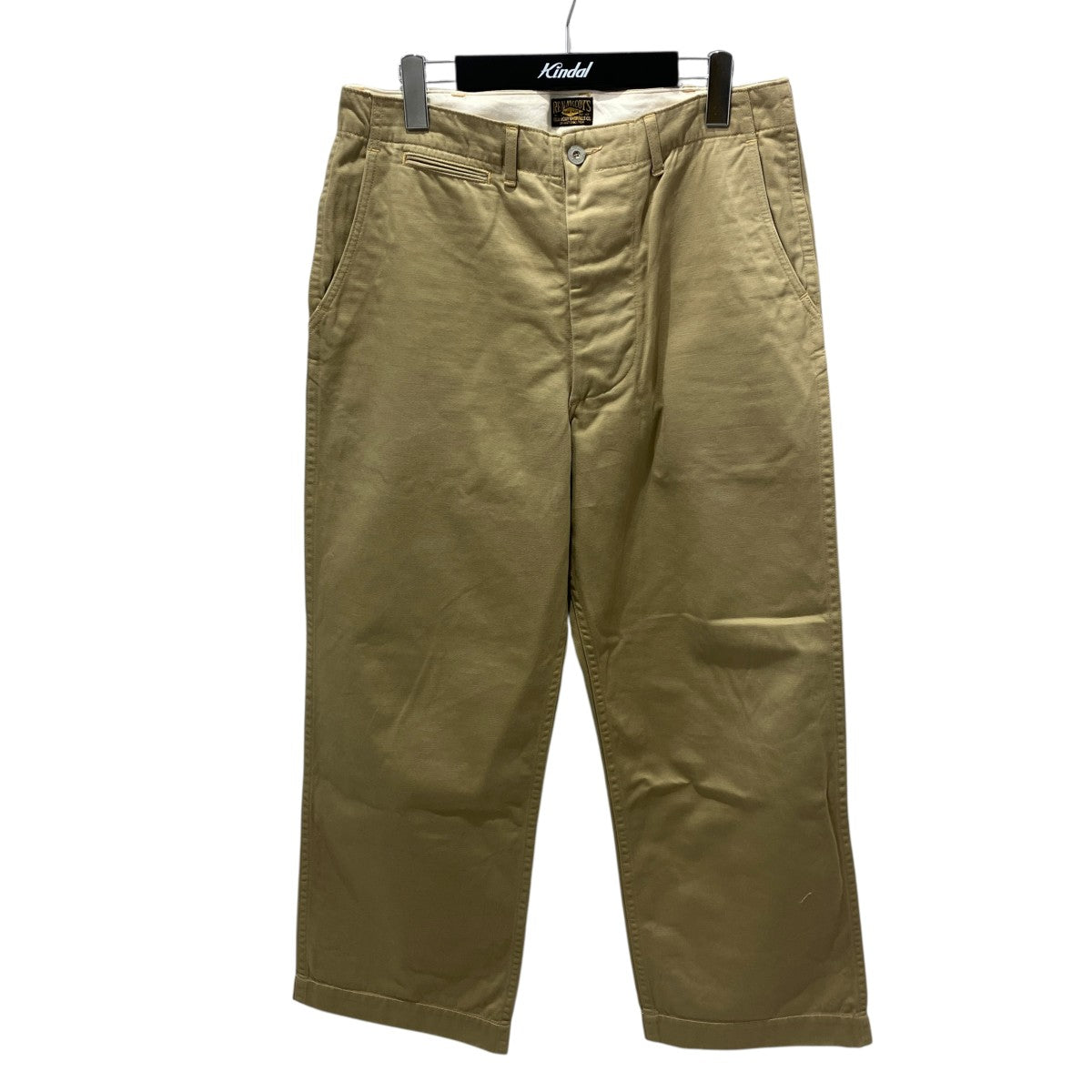 THE REAL McCOY’S TROUSERS．COTTON．KHAKI．1941チノパン 古着・中古-1枚目のアイテム画像