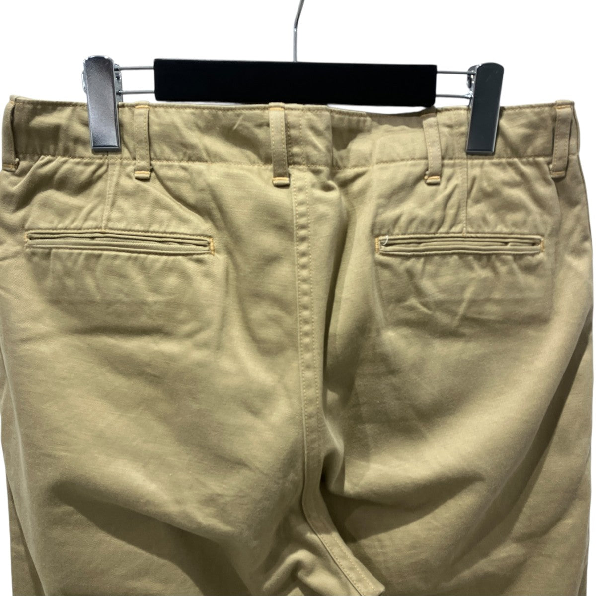 THE REAL McCOY’S TROUSERS．COTTON．KHAKI．1941チノパン 古着・中古-4枚目のアイテム画像