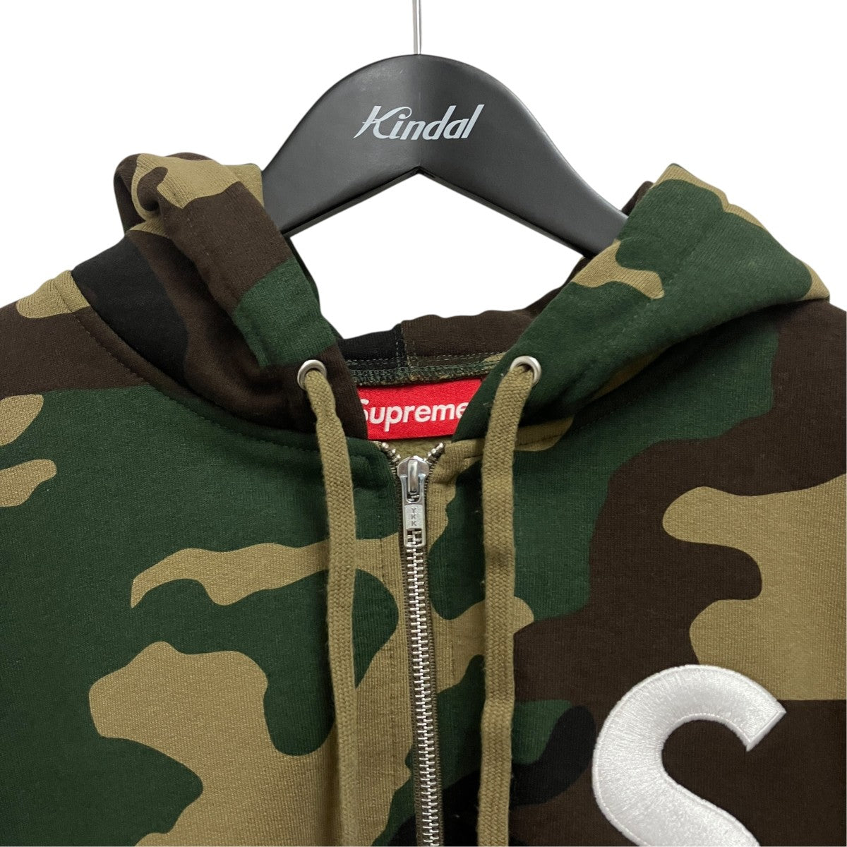 Supreme(シュプリーム) S Logo Zip Up Hooded Sweatshirt WOODLAND