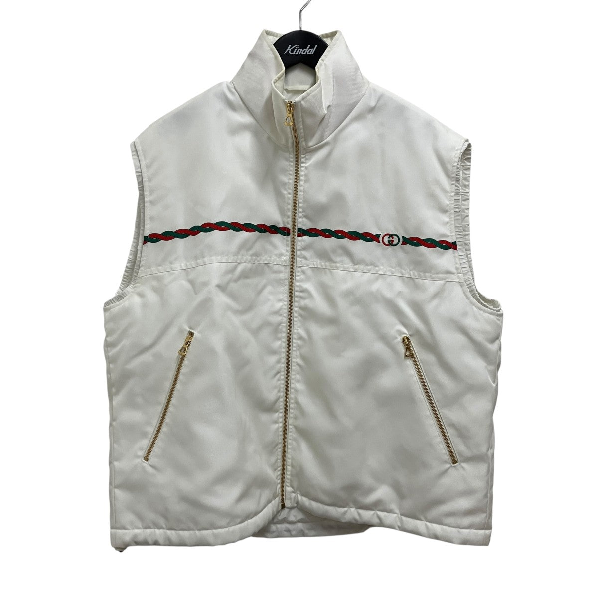GUCCI(グッチ) インターロッキングGベスト690276 690276 ホワイト