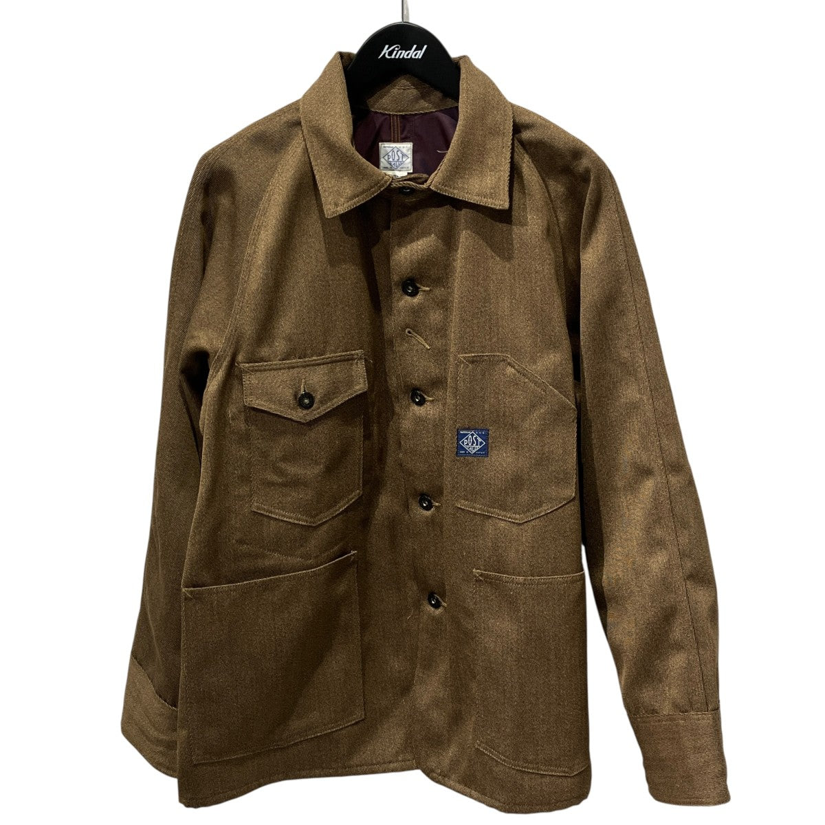 POST O’ALLS 20AWTHE CORONA UTILITY別注 ENGINEER’S JACKETシャツジャケットPC-1102-20-01 古着・中古-1枚目のアイテム画像