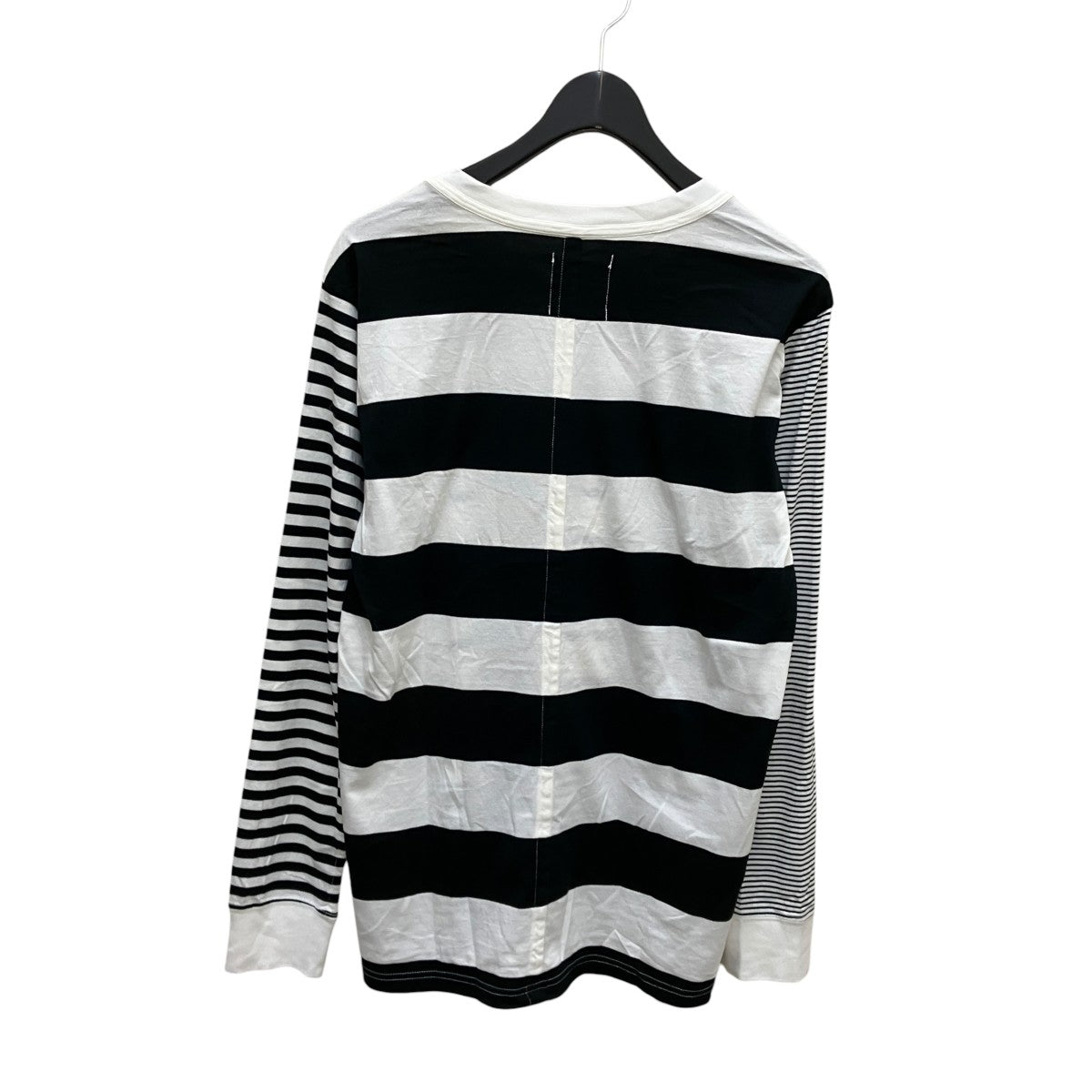 ボーダー切替長袖Tシャツswc.0008b